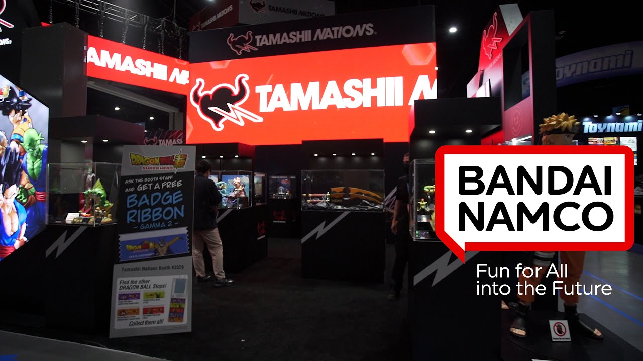 Tamashii Nations Booth Tour - Bandai Namco Toys & Collectibles America at SDCC 2022