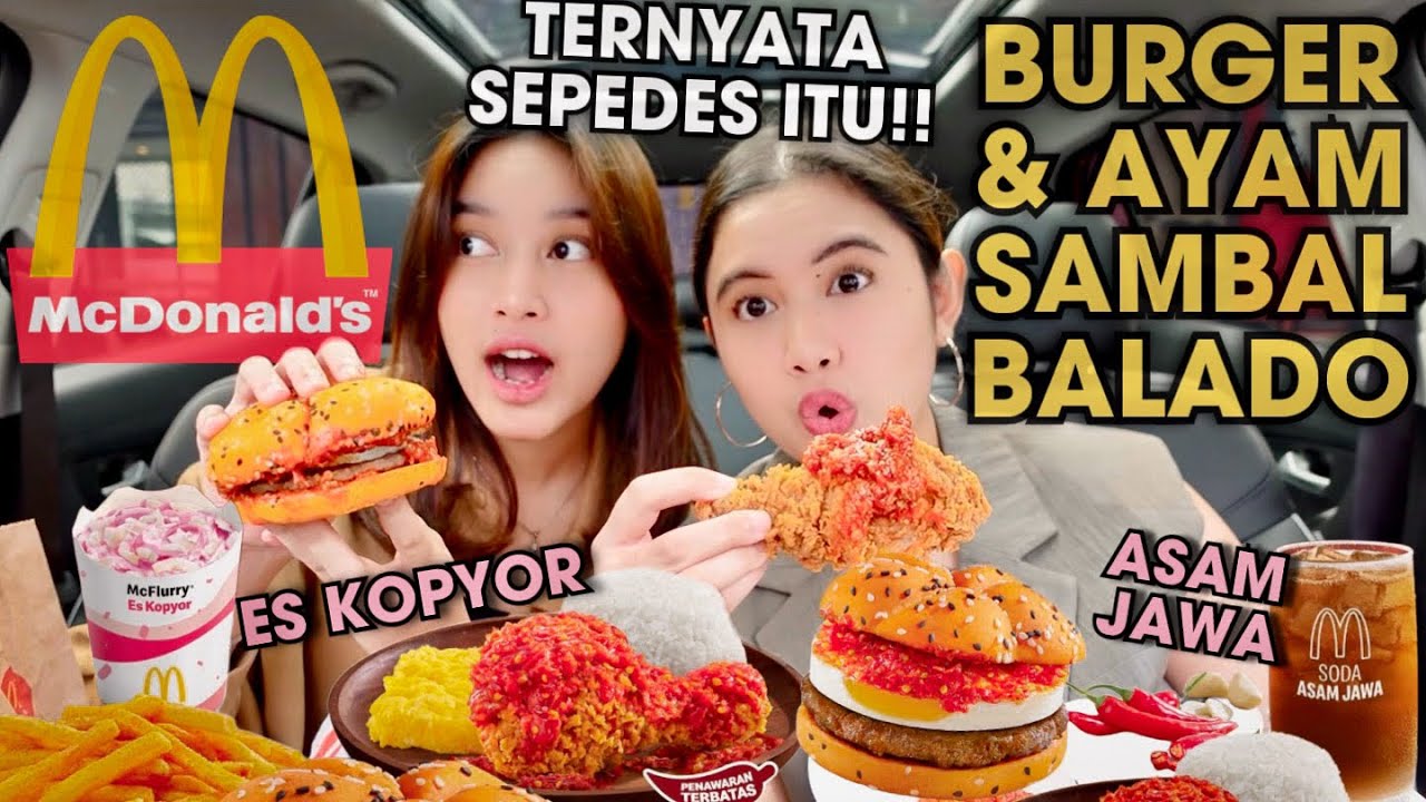 DRIVE THRU MCD SAMBALADO BARU!! Ft @Aurelliaurel