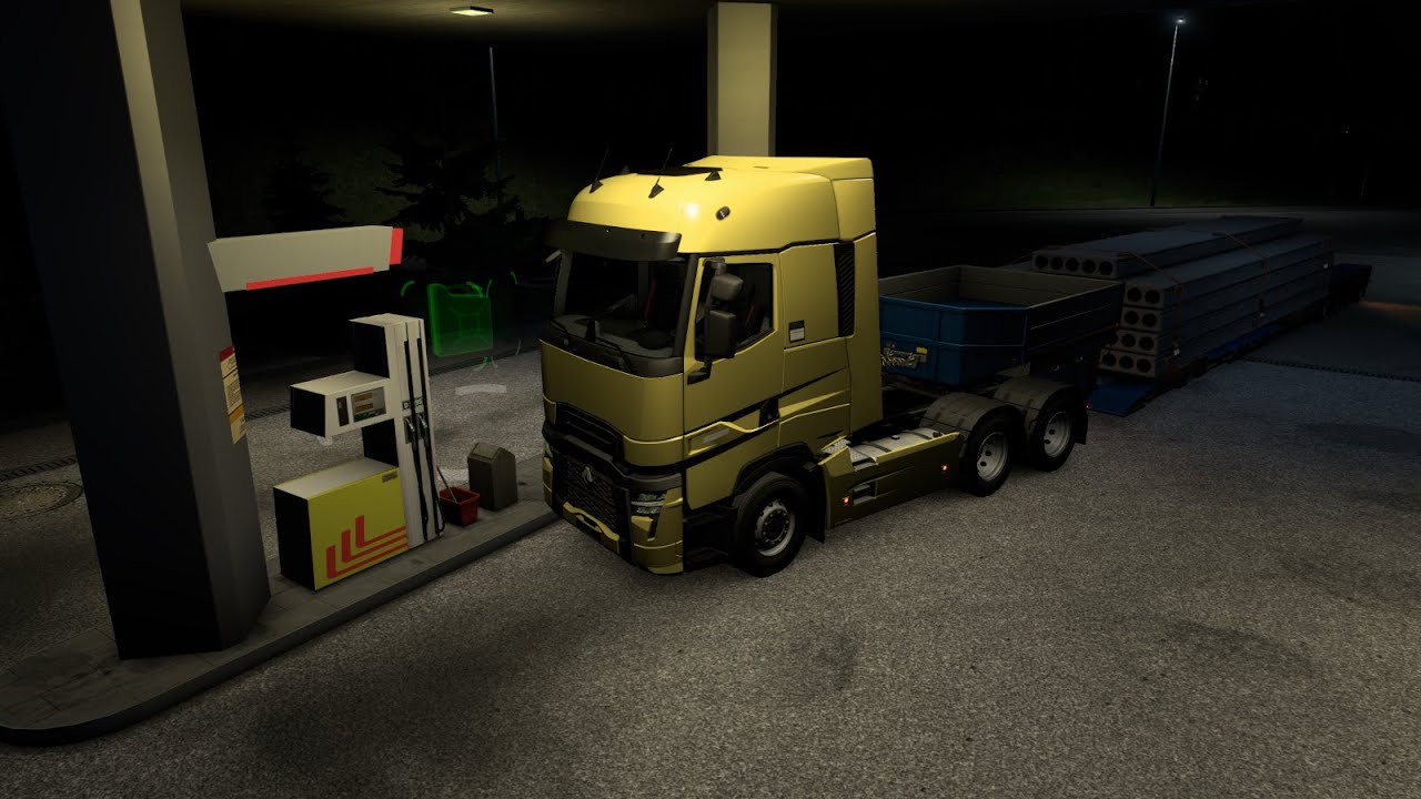 **Renault truck** have robust chassis, powerful drivetrains.😱😱😡🙌 #driving #gaming