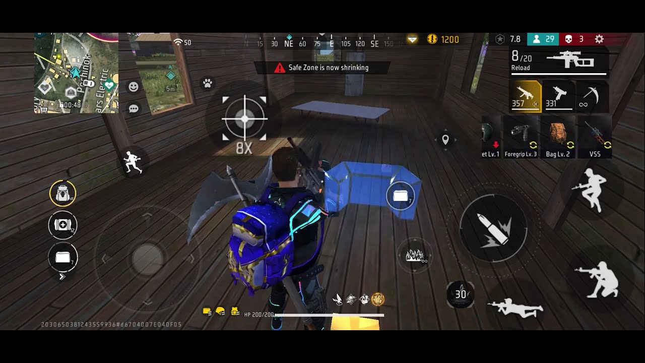 10 kills in booyah and hakmod  #new #freefire #top #garenafreefire #ff #totalgaming #games 