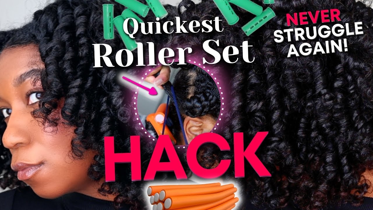 Набор бигуди Quick Roller Set — ЛАЙФХАК для натуральных волос | Больше никаких проблем! Подходит ...