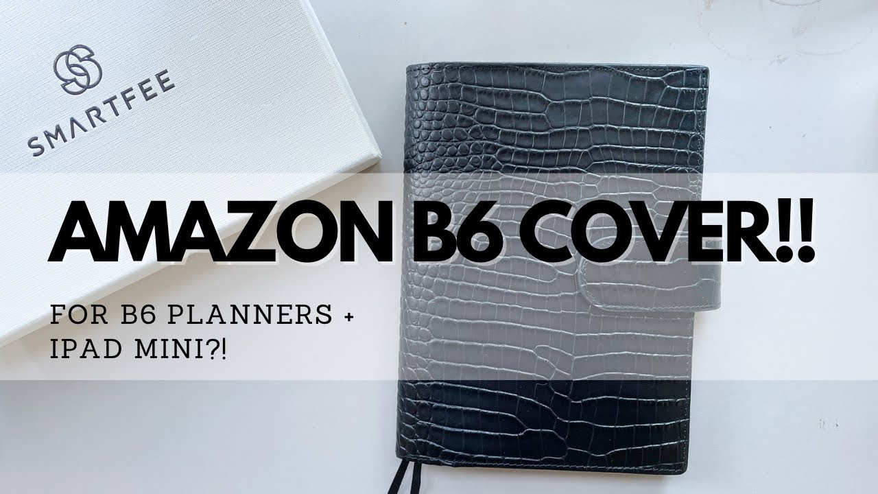 MUST HAVE Amazon Planner Cover! | for Stalogy, Common Planner, iPad mini | B6 Moterm Alternative