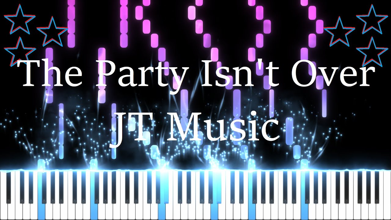 FNAF Security Breach Rap "The Party Isn't Over" by JT Music | Piano Cover