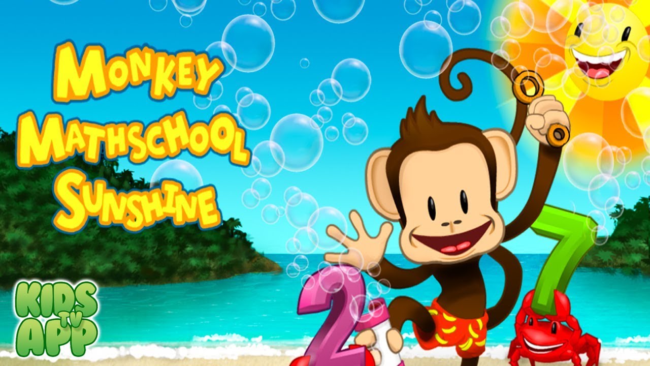 Monkey Math School Sunshine (THUP Games) - Best App For Kids