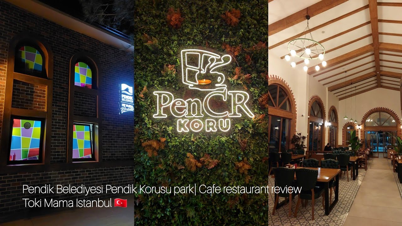 Pendik Belediyesi Pendik Korusu park| Cafe restaurant review| Istanbul 🇹🇷