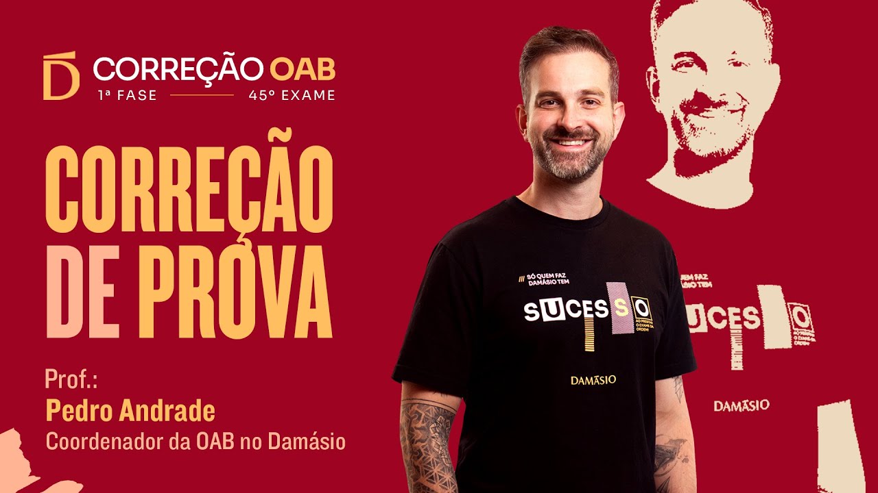 OAB   - Corre&ccedil;&atilde;o 1&ordm; fase | OAB 45