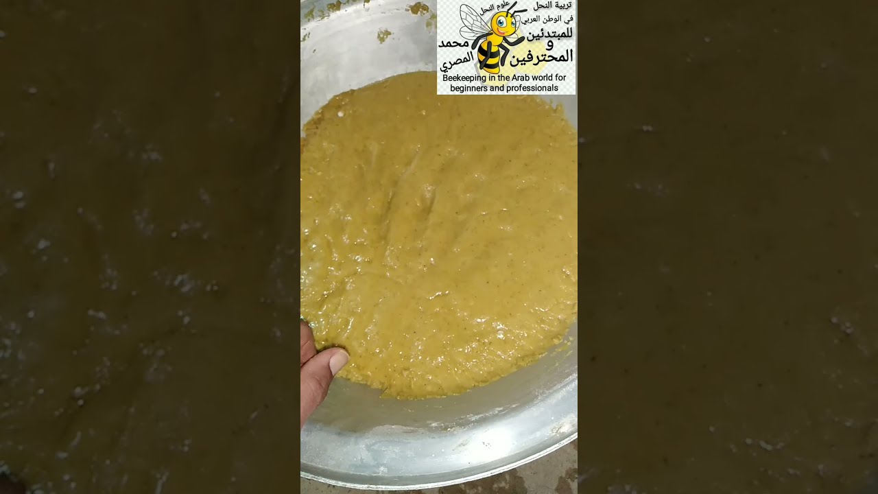 طريقة عمل العجينة السكرية للنحل في فصل الشتاء مع الاجواء البارده شرح بالتفاصيل ونصائح وارشادات
