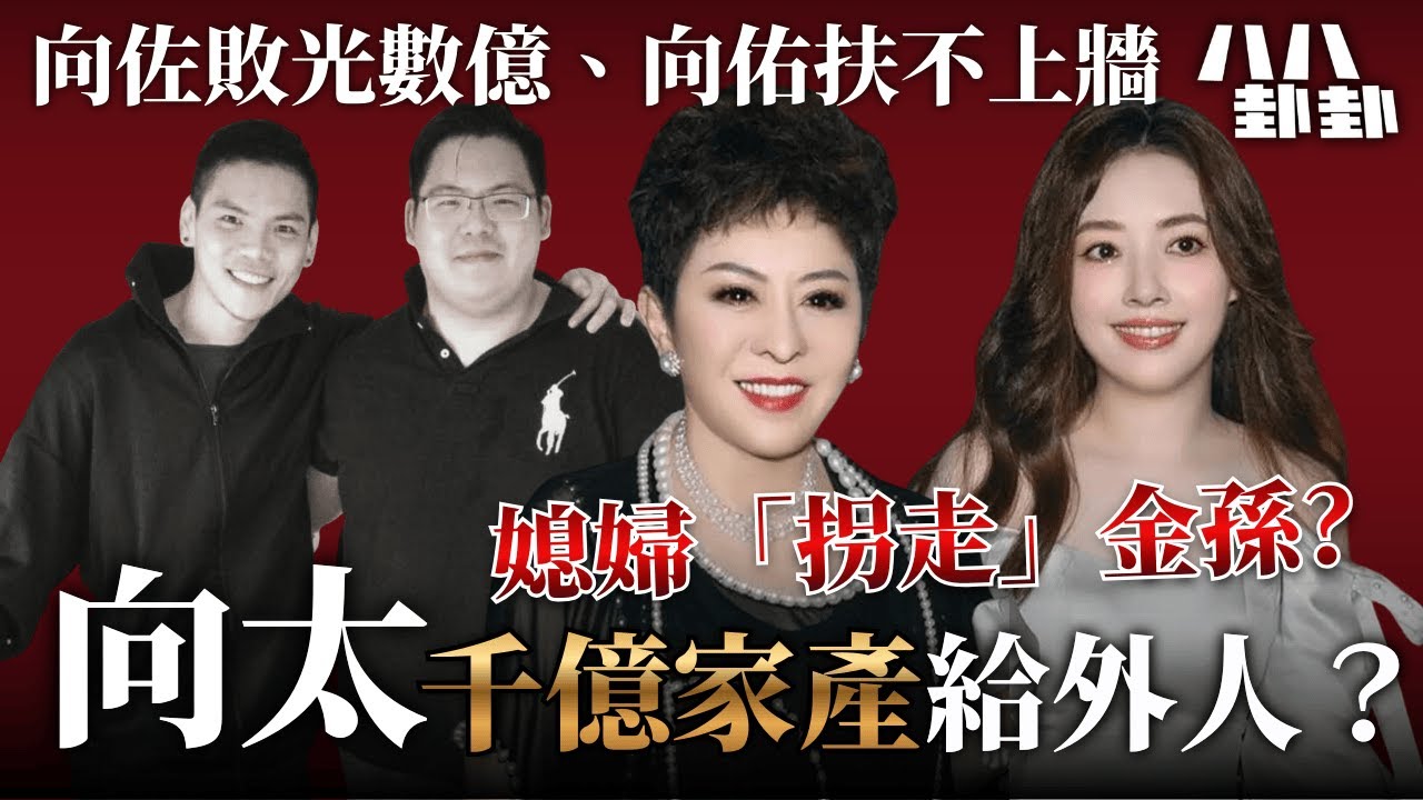 向太千億家產兒分毫沒有？驚天佈局竟全為「她」！｜八八卦卦