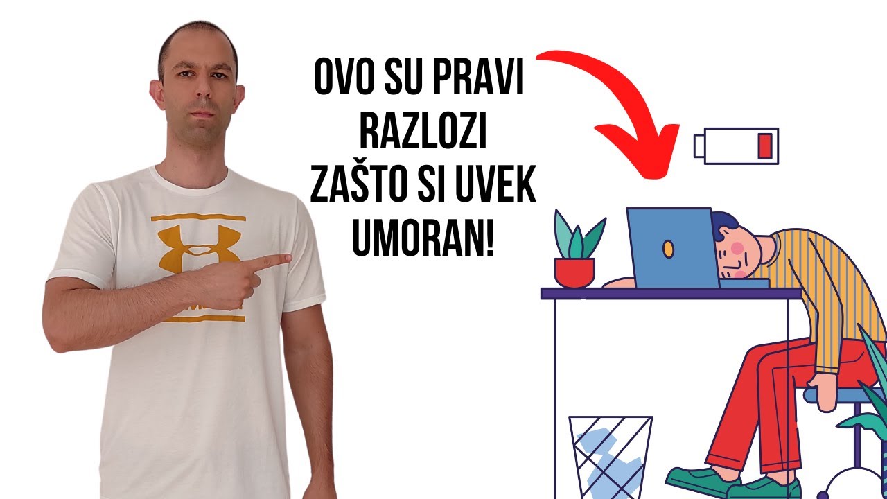 ZAŠTO SI UVEK UMORAN? PROMENI OVIH 5 STVARI I DOVEDI ENERGIJU NA MAKSIMUM!