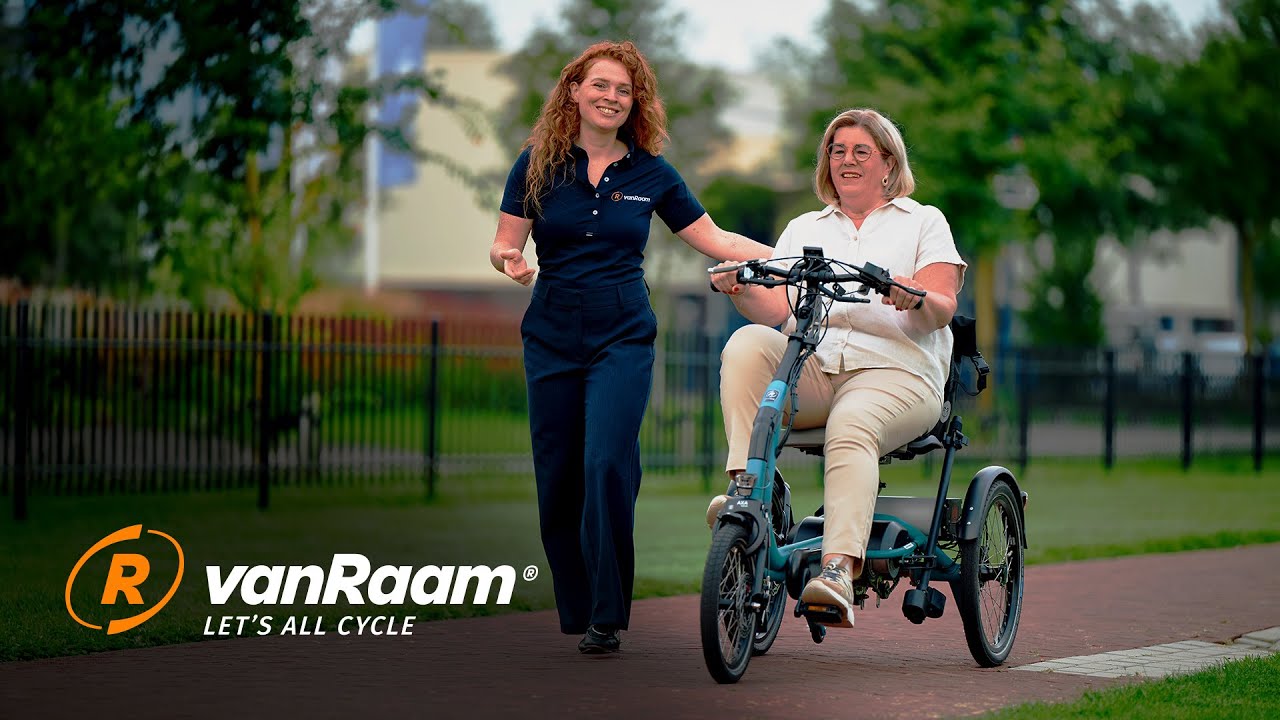 Testing Van Raam adapted bikes during a FREE test ride!