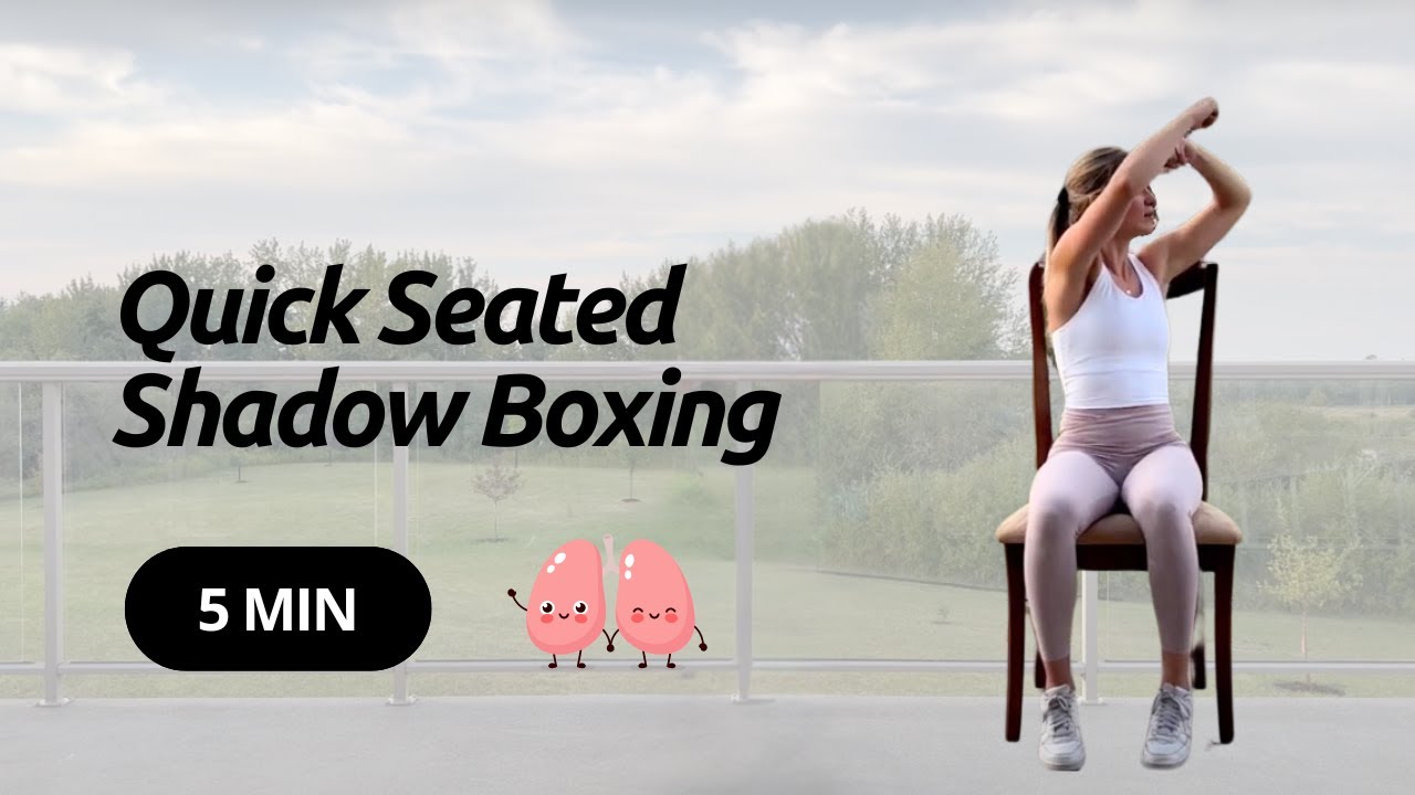 5-Minute Seated Shadow Boxing For Pulmonary Rehab