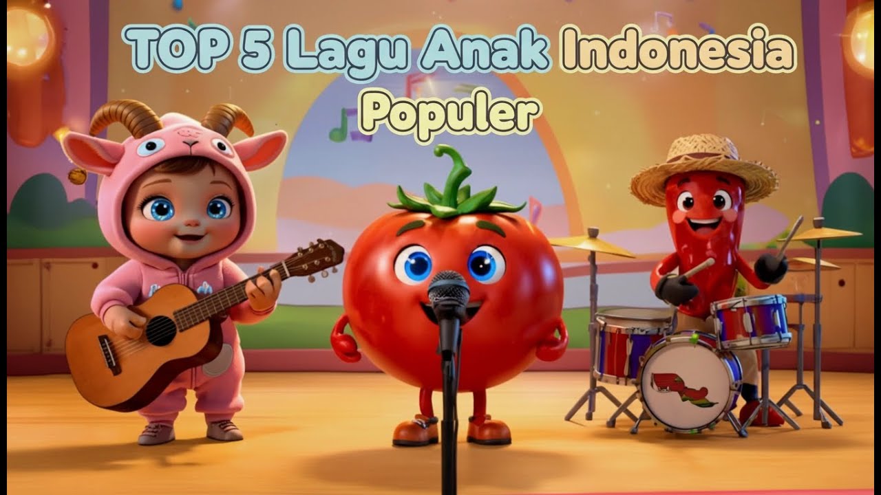 5 Top Lagu Anak Populer Sepanjang Masa