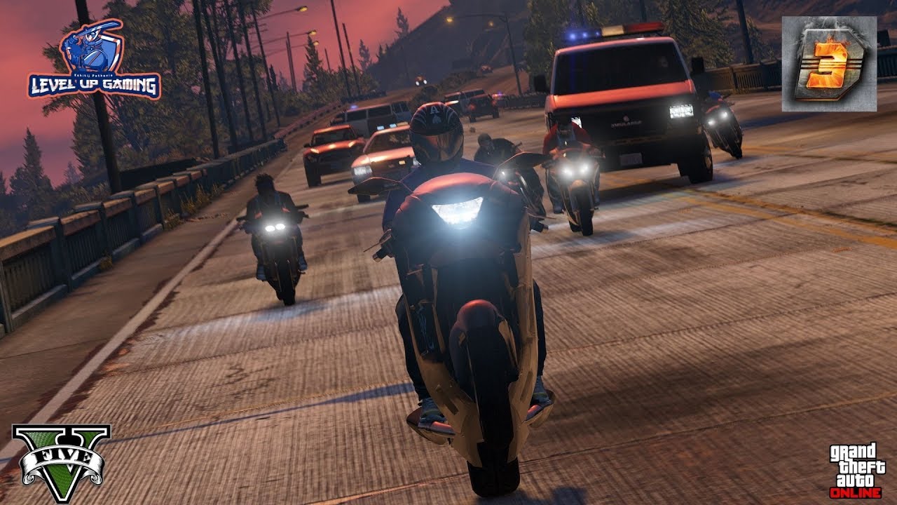 DHOOM BIKE CHASE |GTA-V|