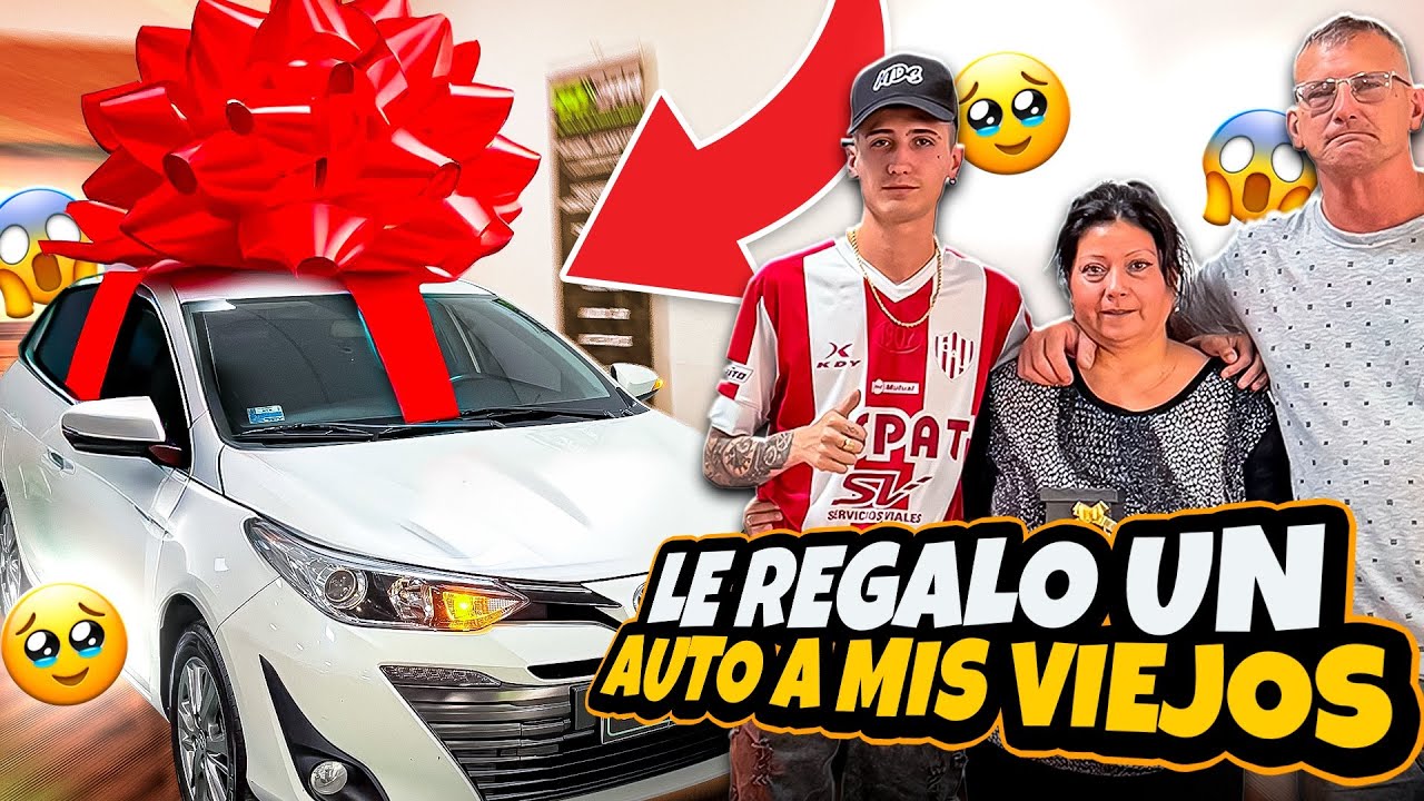 LES REGALE UN AUTO A MIS VIEJOS 🚗🤯