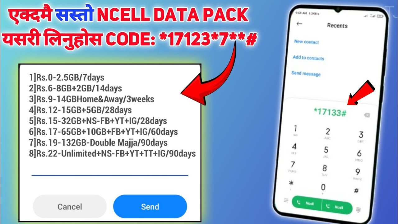 Ncell New Data Pack 2024 |Ncell Best  New Data Pack in Nepal