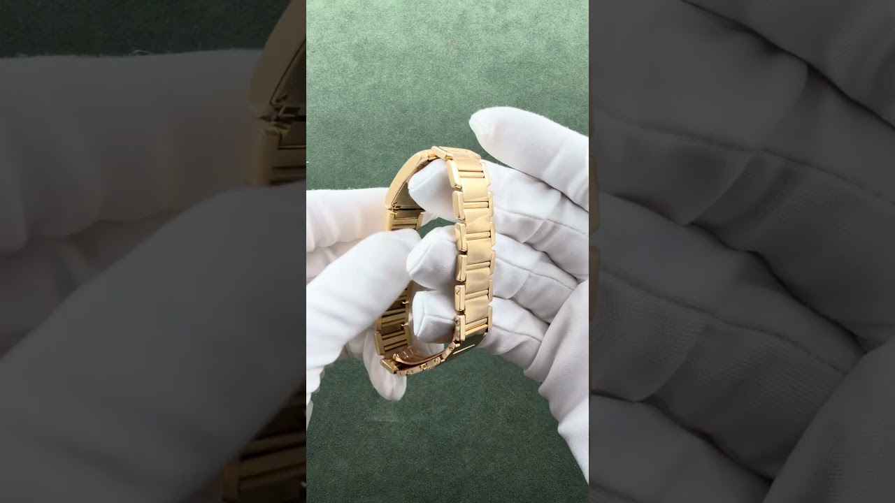 Cartier Tank Francaise 18K Yellow Gold (Cartier Serviced 2025) Reference 1820