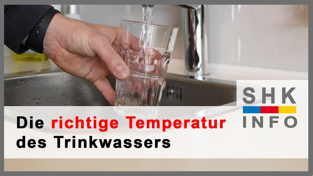 Trinkwasserhygiene - Temperaturen f&uuml;r Warm- und Kaltwasser