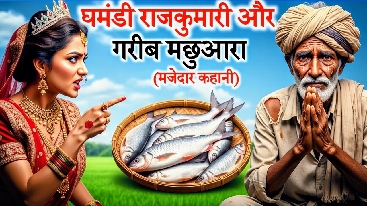 Ghamandi Rajkumari Aur Gareeb Machhwara | Kaise Toota Rajkumari Ka Ghamand? हिंदी कहानी कथा| 