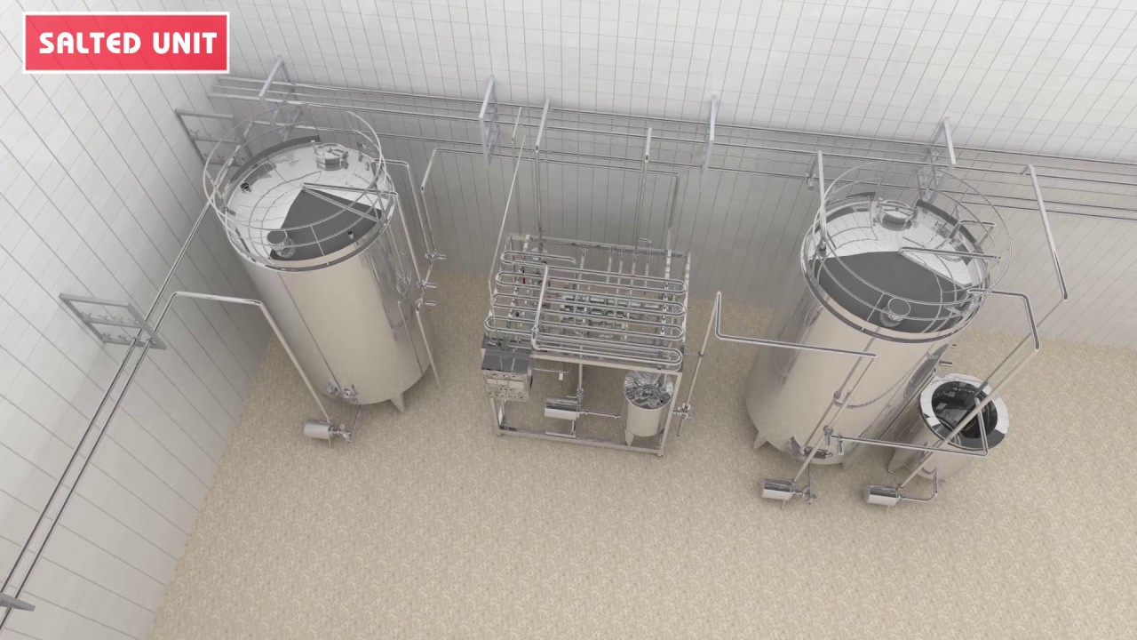 3D Dairy Milk Plant Animation - Dairy Milk Processing Manufacture Movie