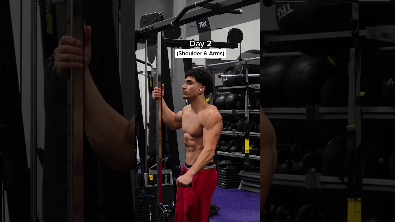 The perfect 5-day workout split