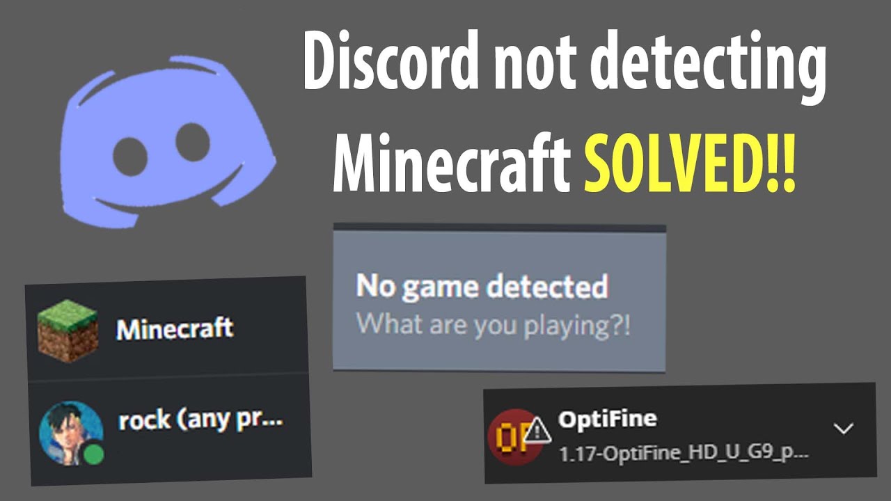 Optifine Minecraft Discord status (tutorial)