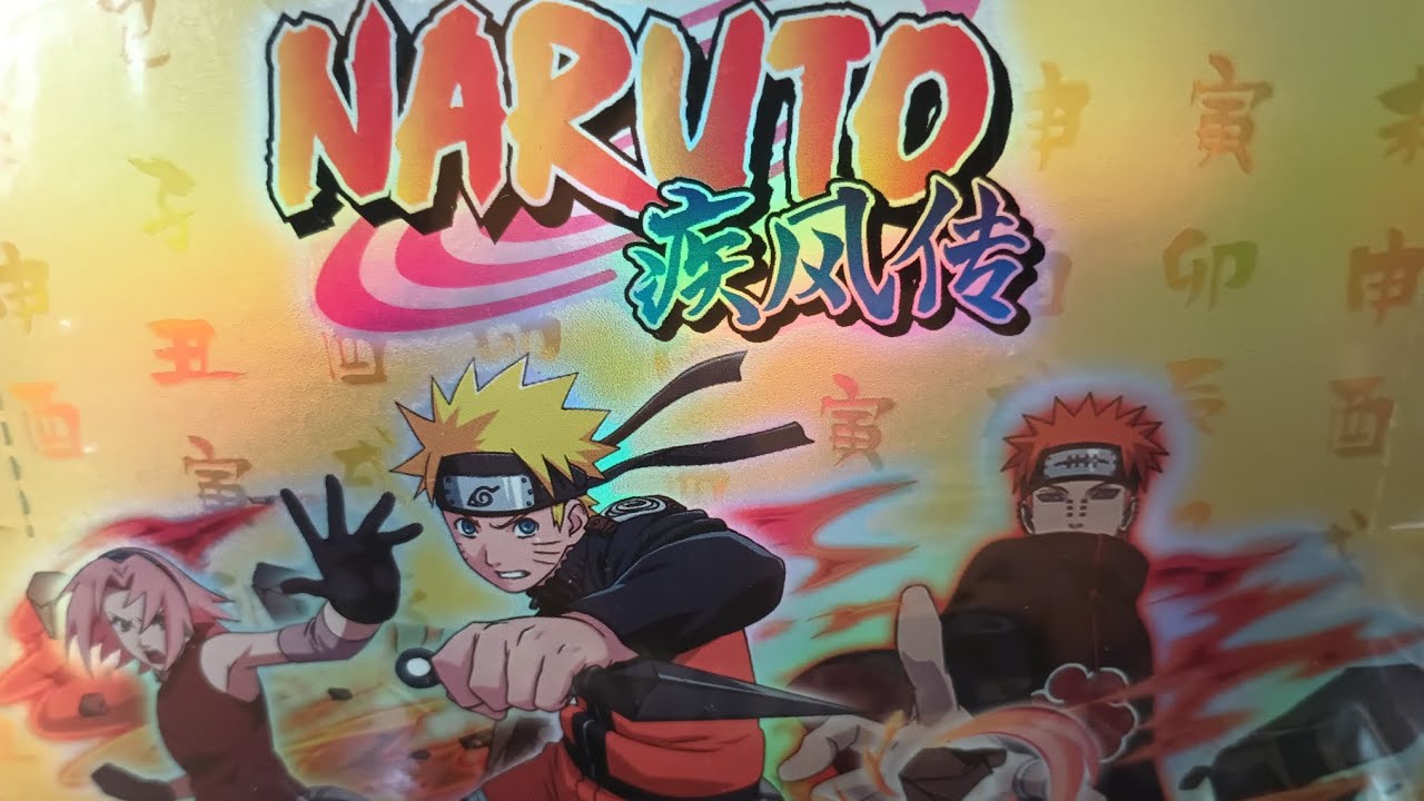 NARUTO GOLD SAGE BOOSTER BOX OPENING | FIRST PACK MAGIC 1/4
