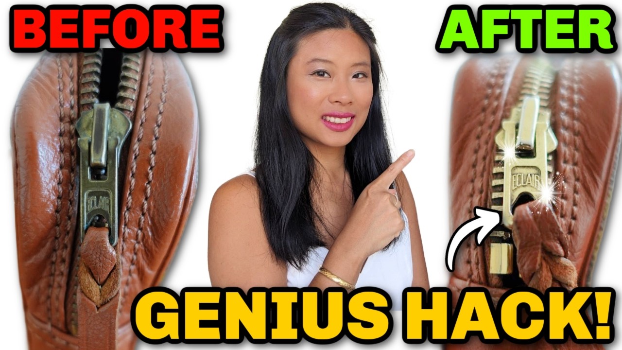 How To DIY Clean, Polish & Remove Tarnish From Vintage Louis Vuitton Zipper & Hardware At Home