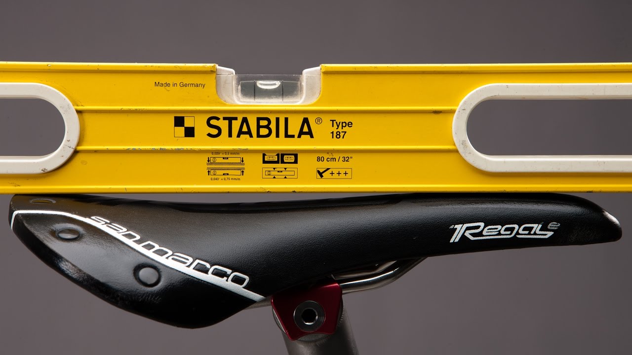 Ciclismo: Inclinazione della Sella