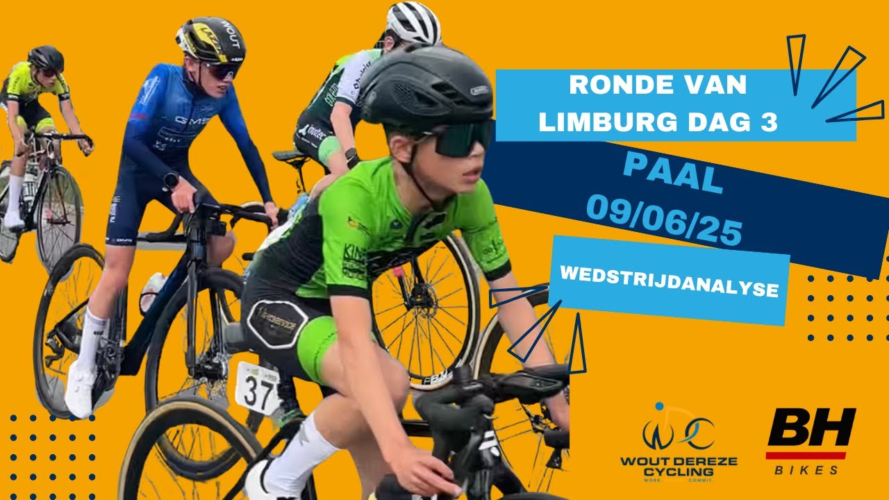 Ronde van Limburg dag 3 Paal U14 Aspirant