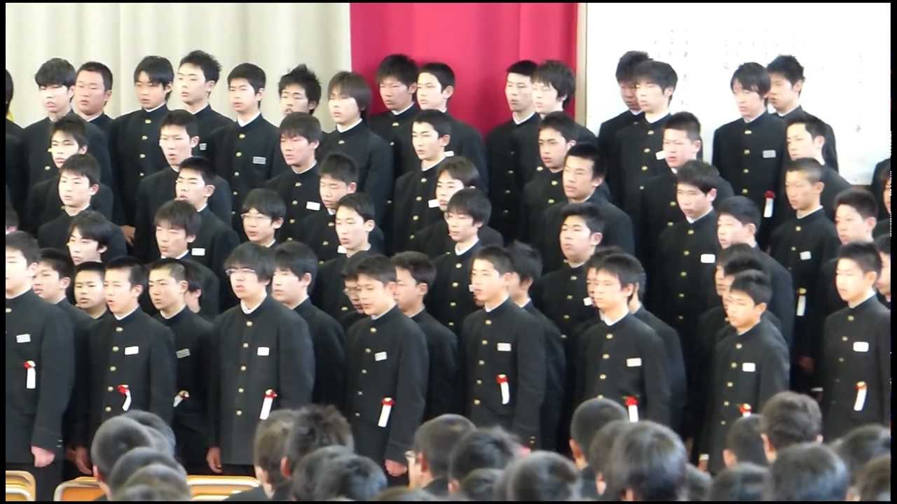 ２０１３年長野県伊那市立東部中学校卒業歌「誕生」