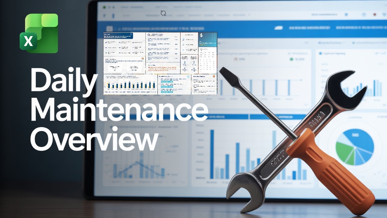 How to Build a Maintenance Dashboard in Excel That Saves Hours Every Week