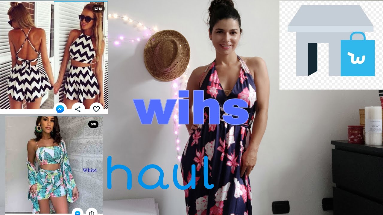 PROVANDO EL HAUL DE WISH,PARA EL VERANO #WISH #ROPA#HAUL #DRESS