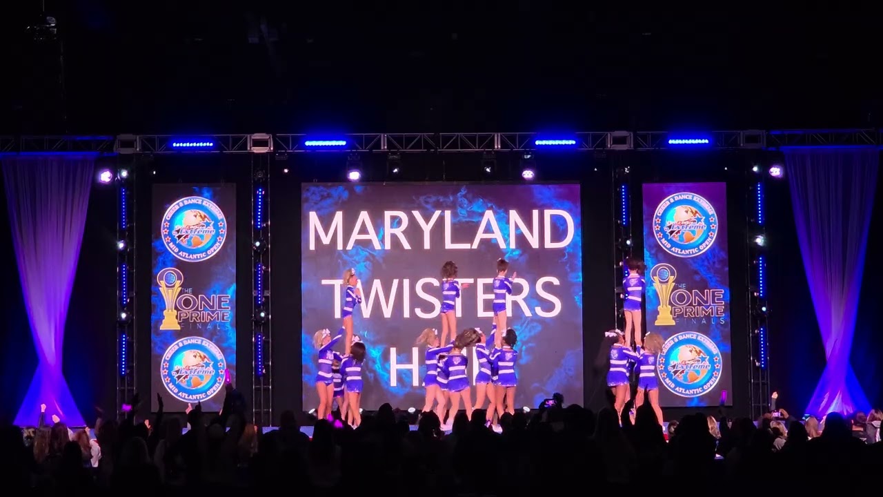 Maryland Twisters Hail at Cheer & Dance Extreme Mid Atlantic Open 2026 Day 1