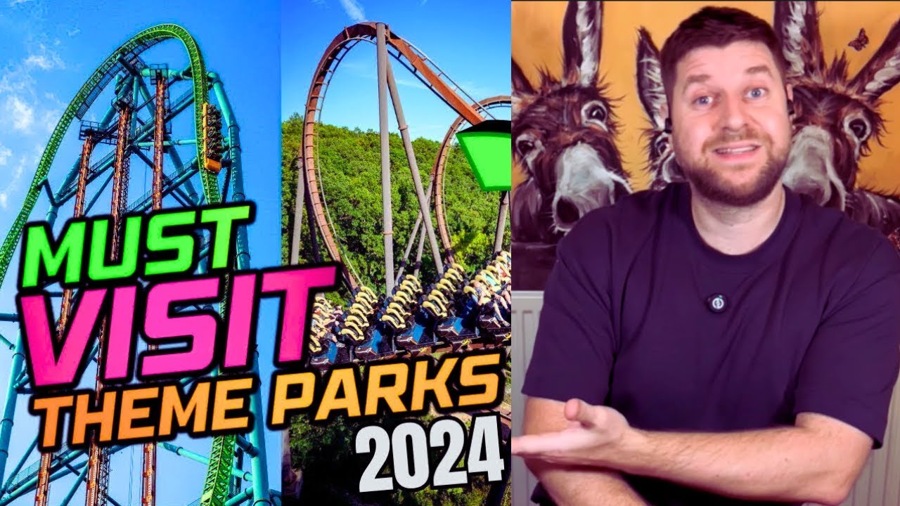 BRITS REACT | America's Must Visit Theme Parks 2024 | BLIND REACTION