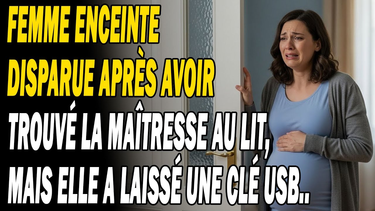 Femme Enceinte A Disparu Après Avoir Trouvé La Maîtresse Dans Le Lit, Mais Elle A Laissé Une Clé Usb