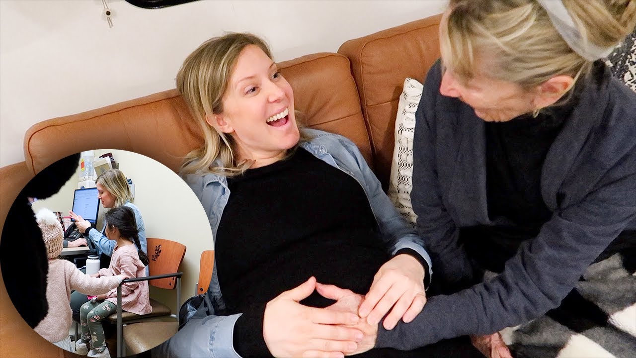 CLOTTING DISORDER HIGH RISK OB APPOINTMENT & Husband and Grandma Feel Baby Kick For The First Time!!
