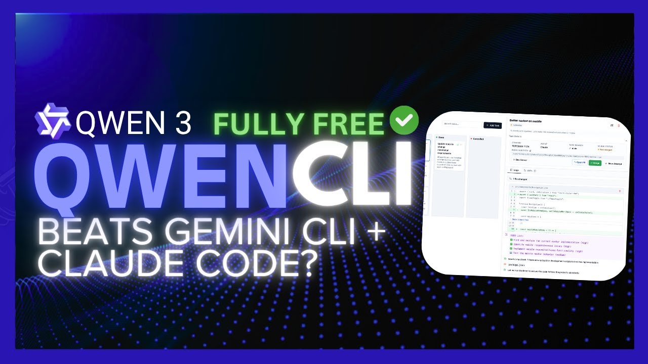 Qwen Code CLI: NEW Agentic Coder Is Insanely FAST and Powerful! RIP Gemini CLI & Claude Code?
