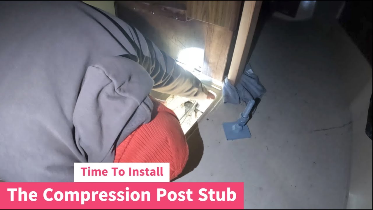 Well at least this Catalina 30 wasn't demasted, Compression Post stub install. Part 4