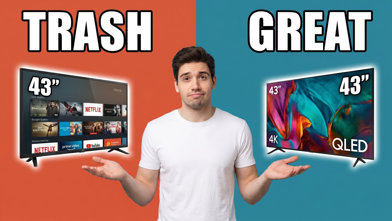 The 5 BEST 43-Inch TVs In Every Price Range! | 4K, QLED & Budget to Premium 2026
