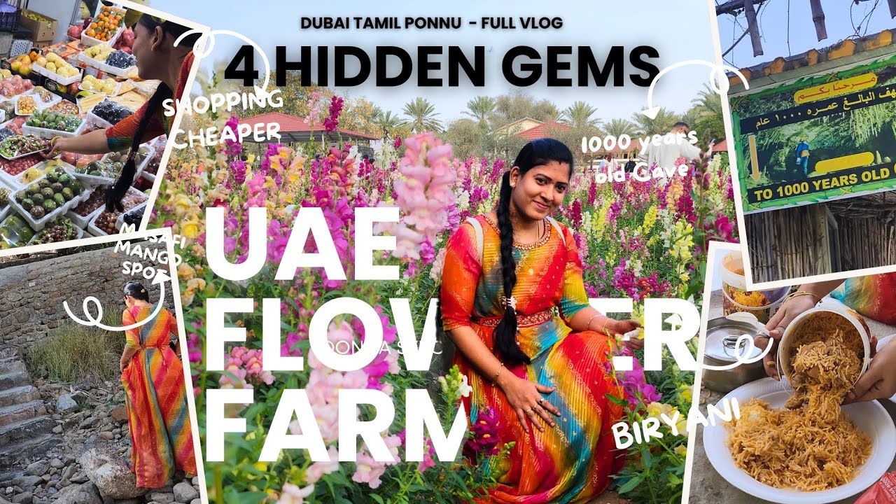 😍UAE flower farm🤩 hidden gems in dubai🤪 #UAE #flower #farm #hiddengems #dubai #dubaivlog #youtube