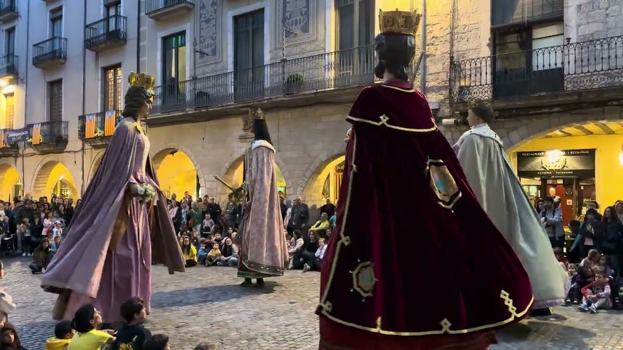 Ball dels Gegants de Girona · Assaig obert a la plaça del Vi per Fires de Sant Narcís (21/10/2023)