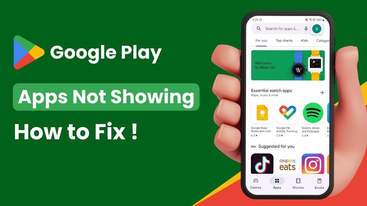 Apps Not Showing on Google Play Store Fix !