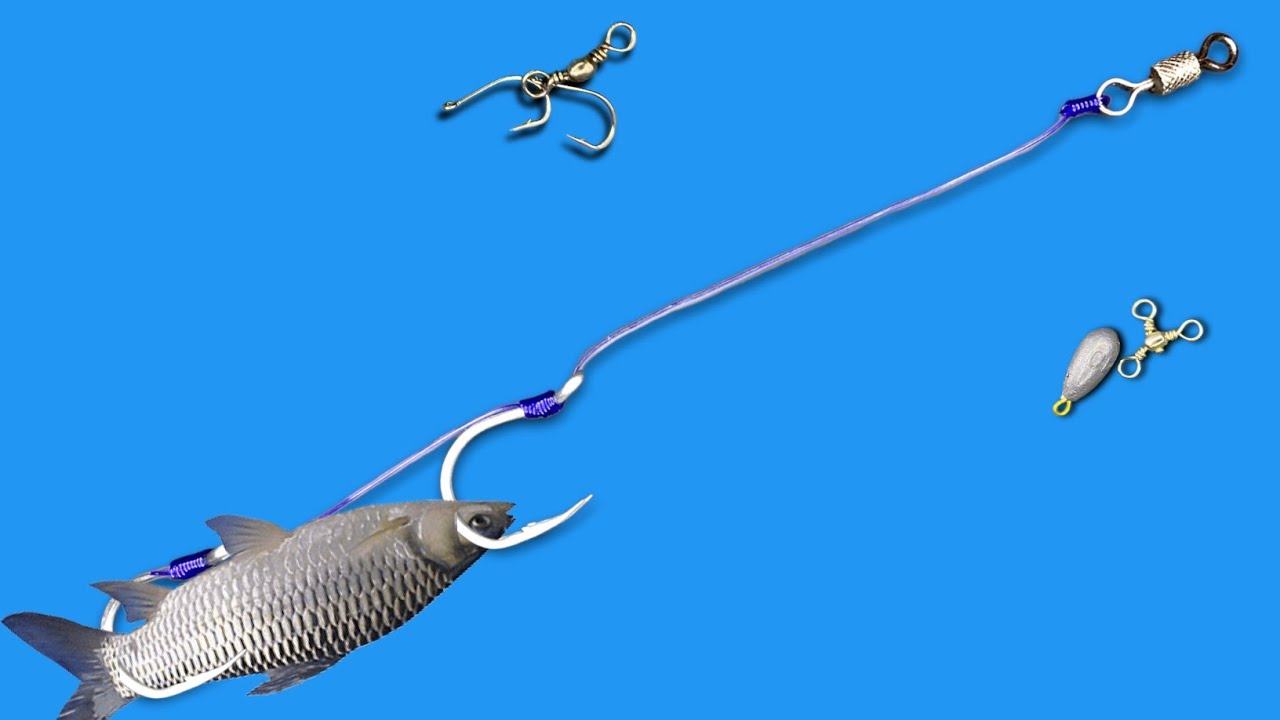 YOU SHOULD KNOW!!! - How to tie two fishing hooks in one line