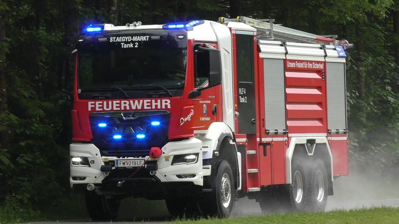 Neues HLF4 Feuerwehr St.Aegyd