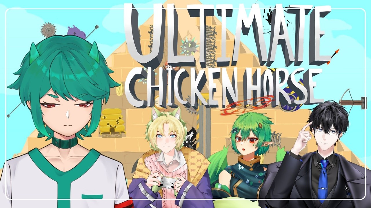 [ultimate chicken horse] ใครจะเป็นสุดยอดไก่ [DamonVilanish]