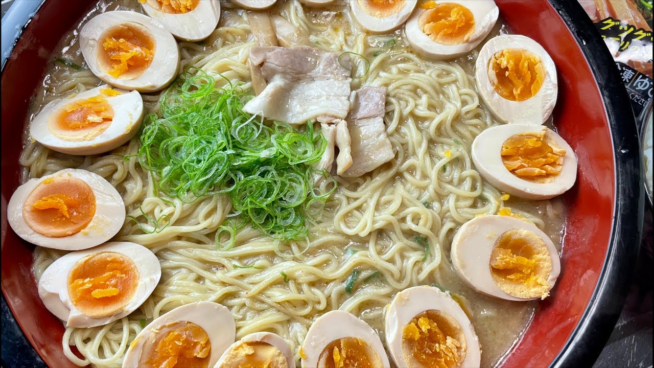 【大食い】【天下一品】監修のお水がいらない冷凍のやつ！