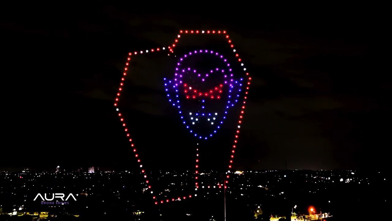 Halloween Drone Light Show Sydney
