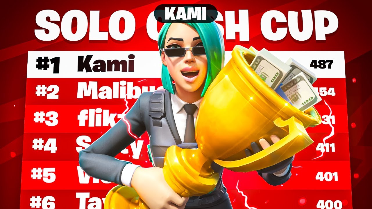 WYGRAŁEM $$$ na FINAŁACH SOLO CASH CUP w Fortnite