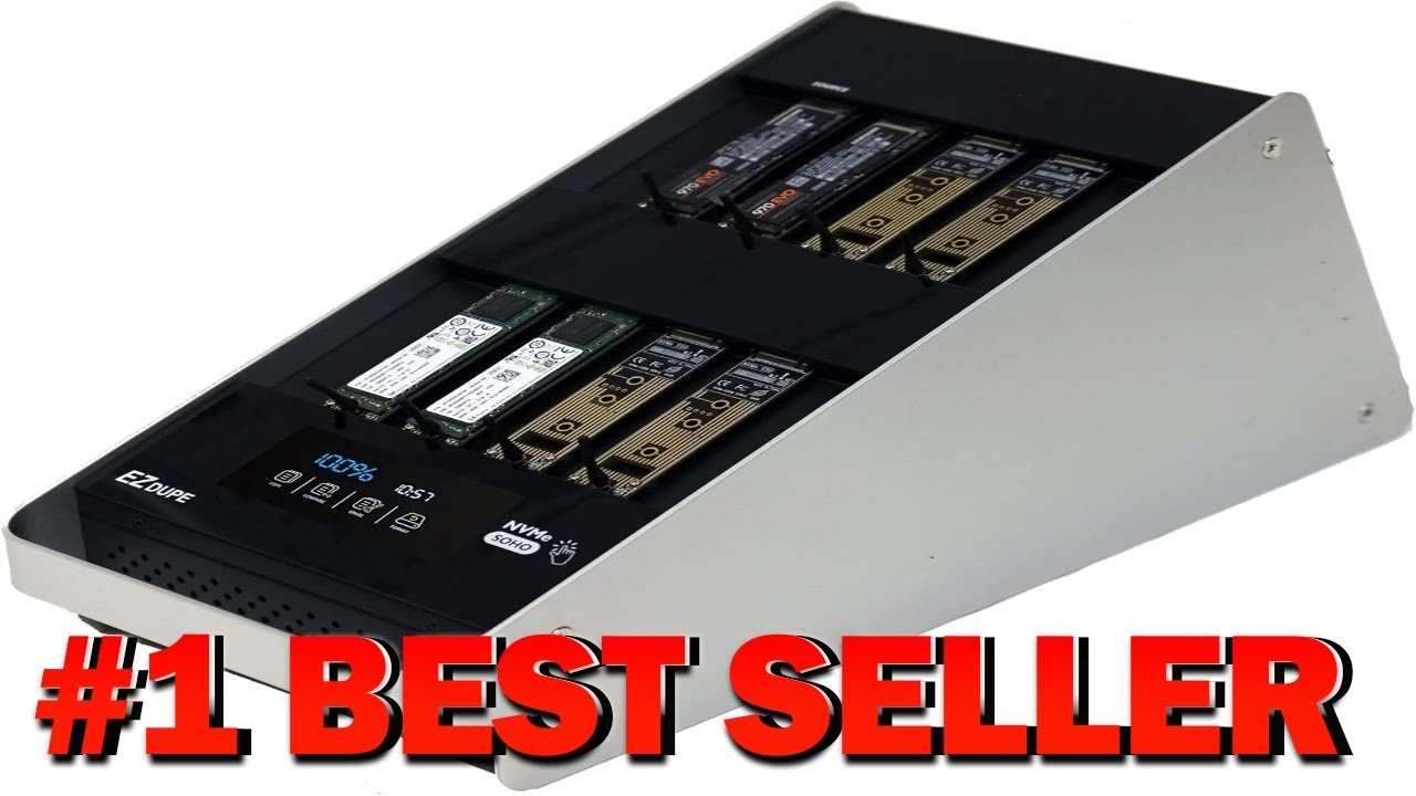 EZ DUPE SOHO Touch M.2 NVMe MKII Duplicator 1 to 7 - B0C5PGHGGP