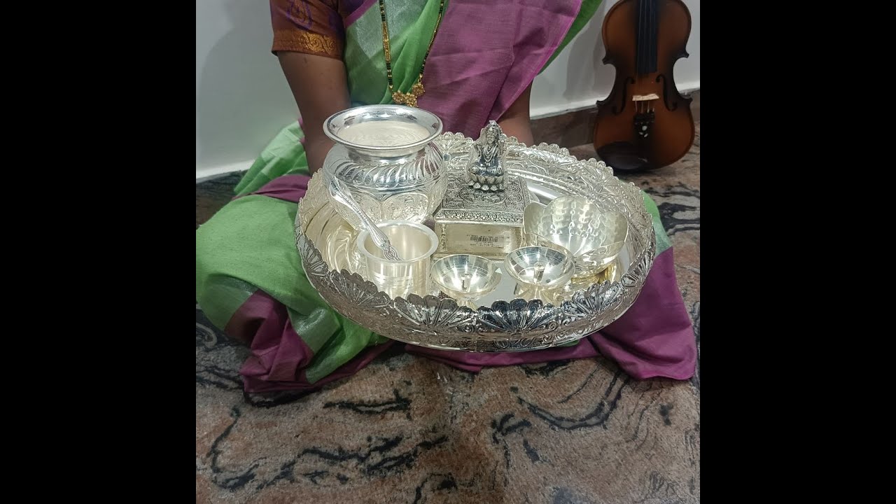 ✨ Diwali Special | Silver Pooja Items “సిల్వర్ పూజా సామాన్లు” for Lakshmi Pooja | LaxmigrannyVlogs ✨